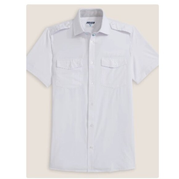 Flight Shirt - Eyelets, Athletic Fit, Size Large - Picture 2 of 9